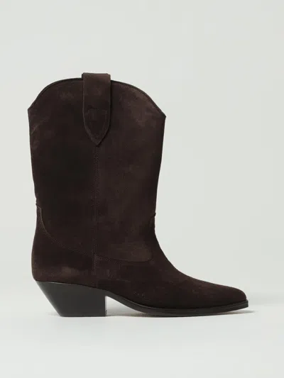 Isabel Marant Flat Ankle Boots  Woman Color Brown