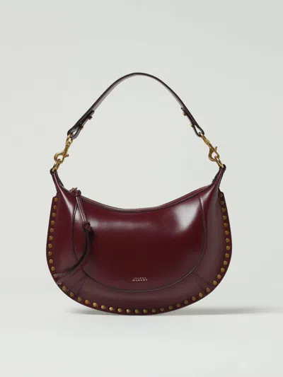 Isabel Marant Leather Oskan Moon Bag