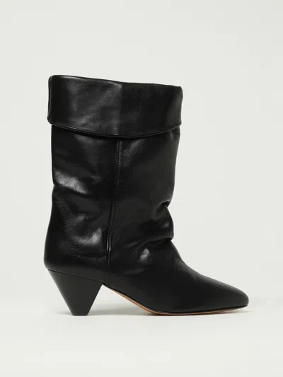 Isabel Marant Flat Ankle Boots  Woman Color Black