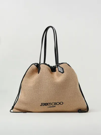 Jimmy Choo Shoulder Bag  Woman Color Beige