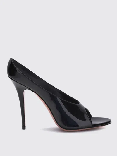 Amina Muaddi Anok Slipper 105 Patent Black 105 Mm Sm