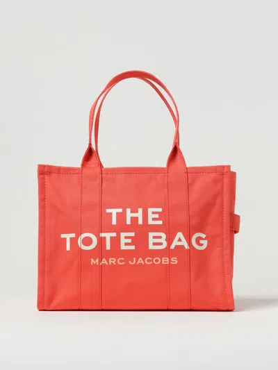 Marc Jacobs Structured Cotton Tote Bag With Zip Closure