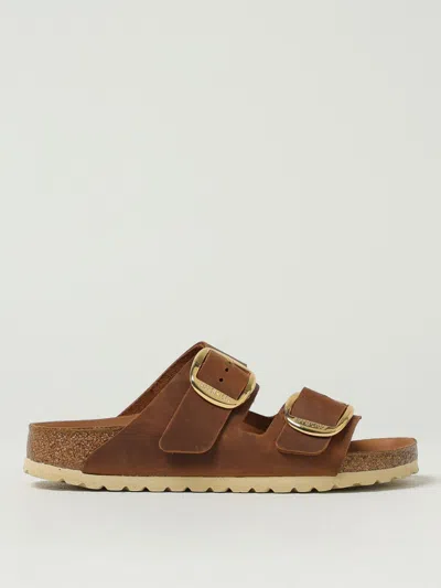 Birkenstock Arizona Big Buckle Genuine Shearling Lined Sandal