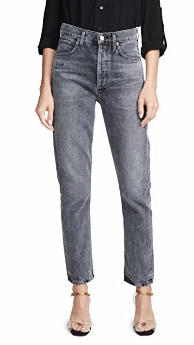 Citizen Of Humanity Charlotte Jeans In Grayscale In Gray