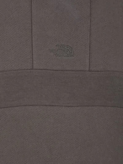 The North Face W Dome Relaxed Crew Sweatshirt Sweatshirts Black In Gray