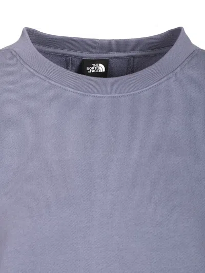 The North Face W Dome Relaxed Crew Sweatshirt Sweatshirts Blue In Gray