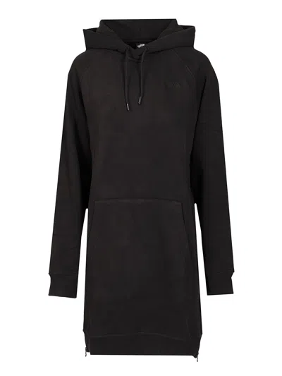 The North Face W Relaxed Hooded Dress Dresses Black In Black