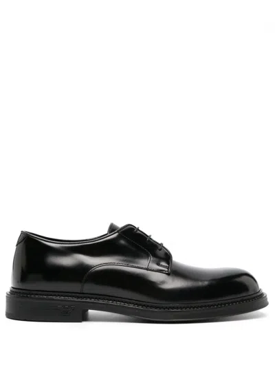 Emporio Armani Exclusive Leather Laced Shoes