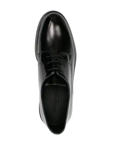 Emporio Armani Exclusive Leather Laced Shoes