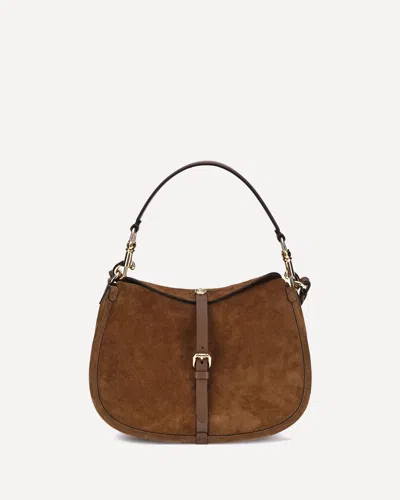 Etro Women Suede Pony Shoulder Bag