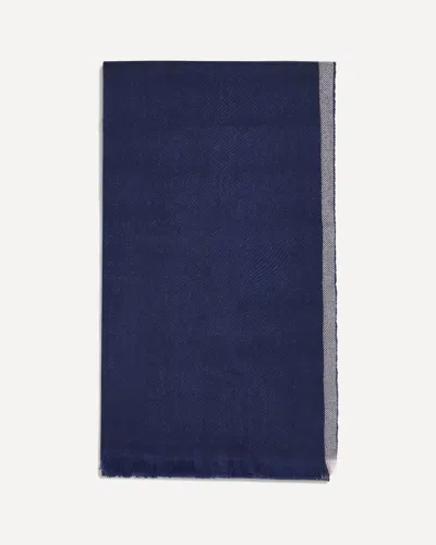 Brunello Cucinelli Wool-cashmere Stripe Scarf