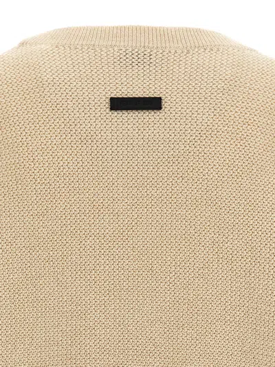 Fear Of God Wool Sweater Sweaters And Cardigans Beige In Neutral