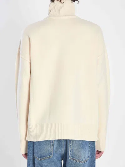 Ami Alexandre Mattiussi Ami Paris De Coeur Turtleneck Sweater