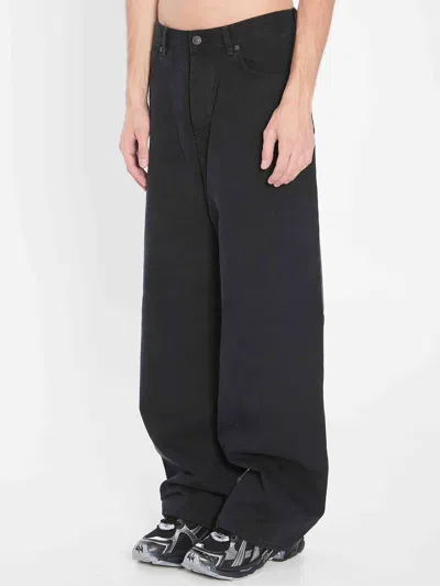 Balenciaga Baggy Jeans In Black