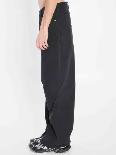 Balenciaga Baggy Jeans In Black