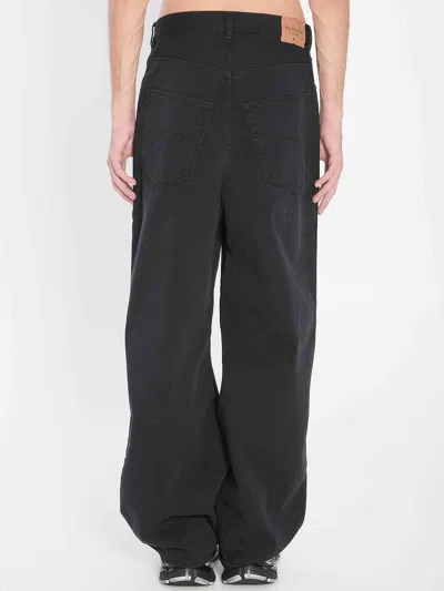Balenciaga Baggy Jeans In Black