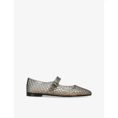 Sam Edelman Womens Black Michaela Jelly Mary-jane Flats Eur 38.5 / 5.5 Uk