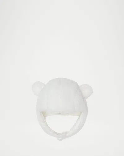 Moncler Girl's Rib-knit Wool Beanie With Earflaps