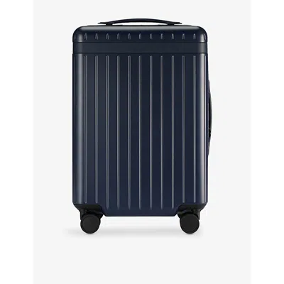 Carl Friedrik Navy/nacy The Carry-on 4-wheel Polycarbonate Suitcase 55cm