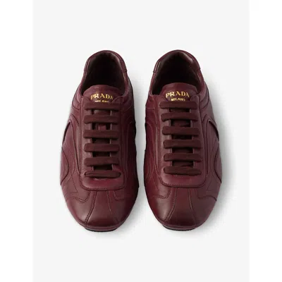 Prada Montecarlo Re-edition 2005 Antiqued Nappa Leather Sneakers