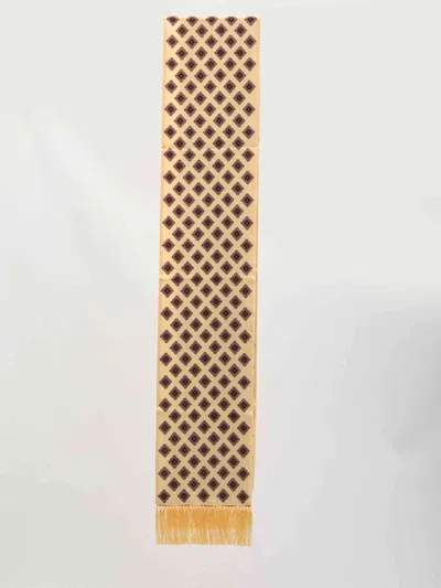 Celine Men Silk Scarf In Neutral