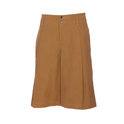 Chloé Chloe' Women Shorts Bermuda Wide Leg And High Waist In Cotton