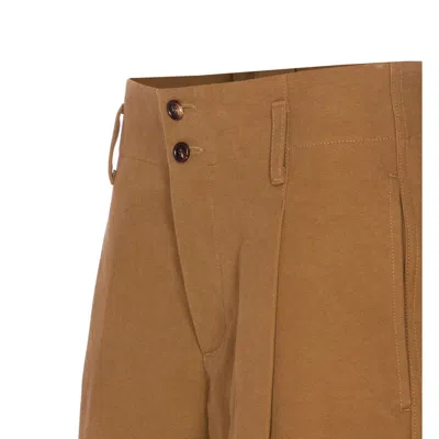 Chloé Chloe' Women Shorts Bermuda Wide Leg And High Waist In Cotton