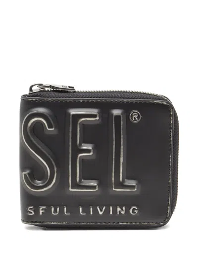Diesel Dsl 3d Xs Portemonnaie In Black