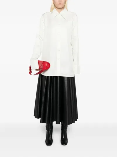 Jil Sander Ausgestelltes Hemd In White