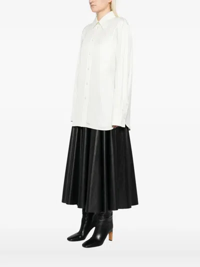 Jil Sander Ausgestelltes Hemd In White