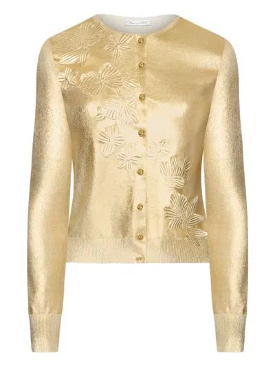 Oscar De La Renta Geknöpfter Cardigan Mit Verzierung
