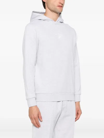 Eleventy Hoodie Mit Slogan-print In Neutral