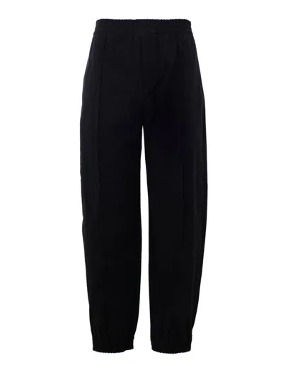 Bottega Veneta Black Polyamide Pant In Black