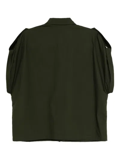 Elie Saab Oversized Poplin Shirt
