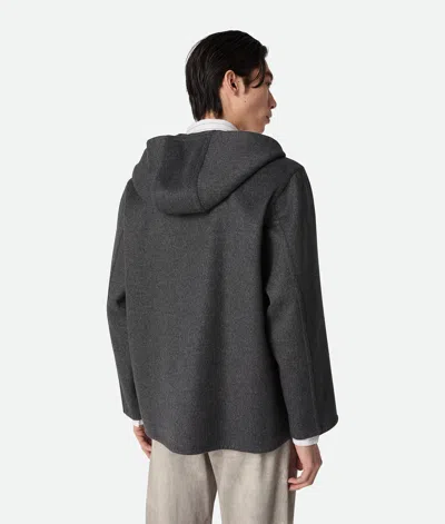 Bottega Veneta Melang Effect Wool Jacket