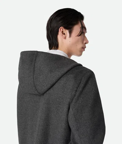 Bottega Veneta Melang Effect Wool Jacket
