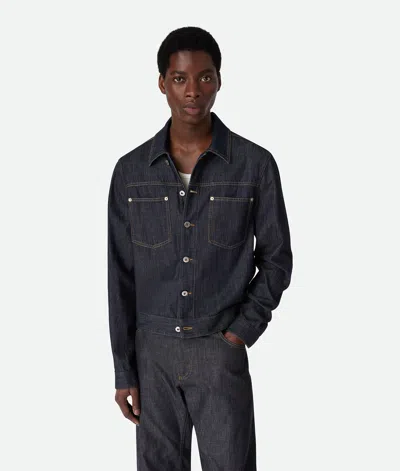 Bottega Veneta Men Denim Jacket In Multi
