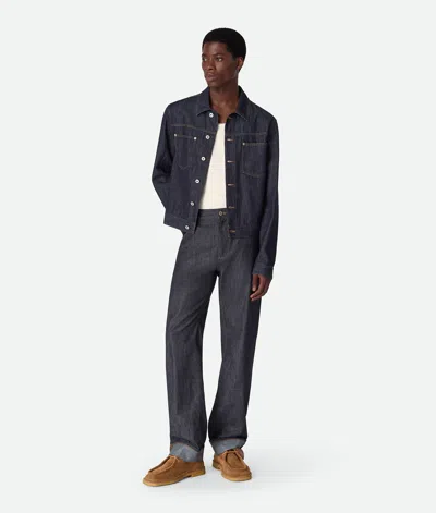 Bottega Veneta Men Denim Jacket In Multi