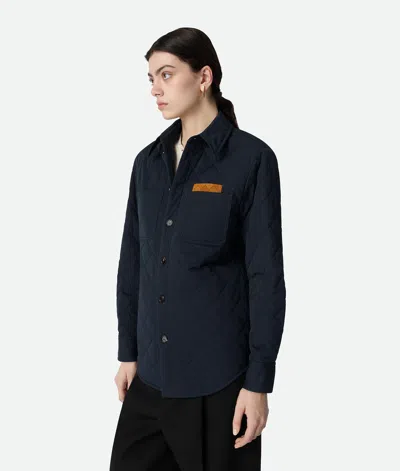 Bottega Veneta Quilted Cotton Overshirt