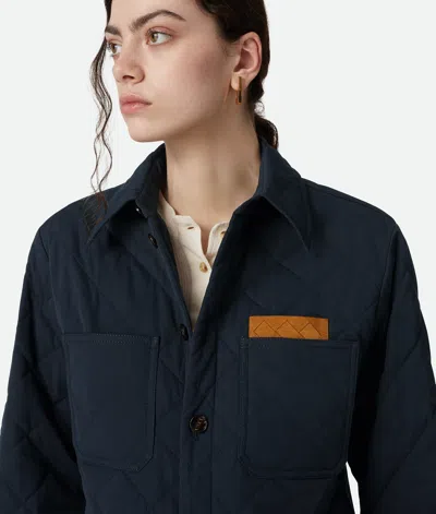 Bottega Veneta Quilted Cotton Overshirt