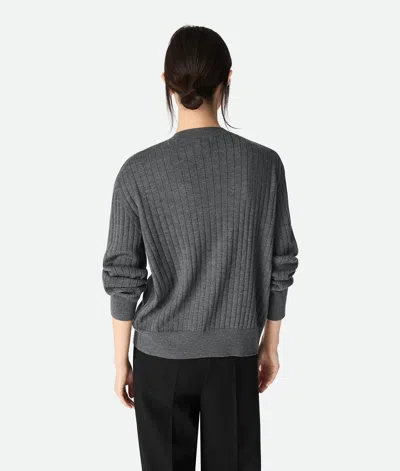 Bottega Veneta Button-down Front Ribbed Knit Sweater