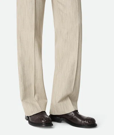 Bottega Veneta Leather Intrecciato-toe James Oxford Shoes