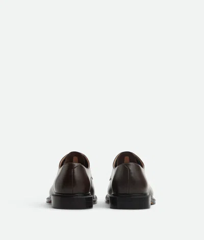 Bottega Veneta Leather Intrecciato-toe James Oxford Shoes