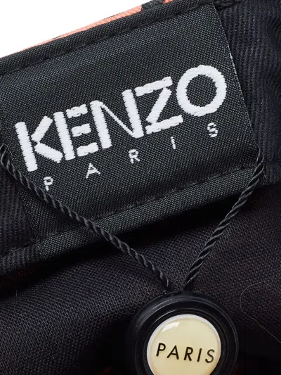 Pre-owned Kenzo Logo-embroidered Cap In Pink