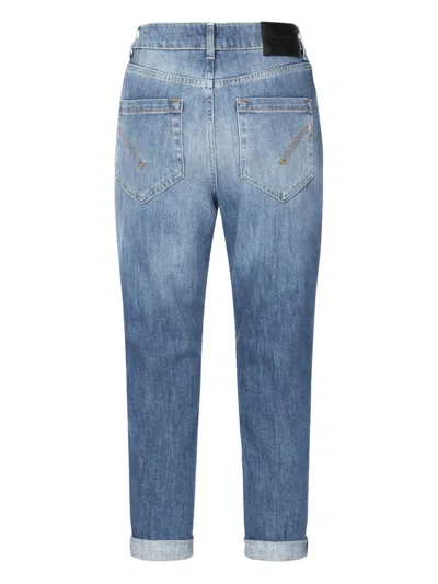 Dondup Five-pocket Button Jeans In Blue
