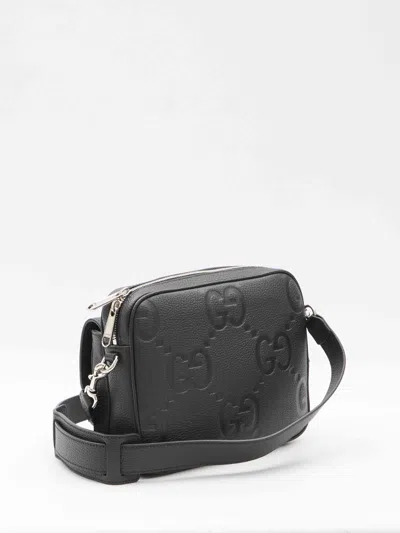 Gucci Men Jumbo Gg Crossbody Bag