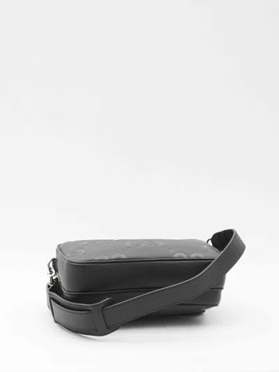Gucci Men Jumbo Gg Crossbody Bag