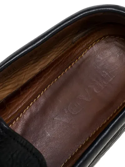 Pre-owned Prada Leather Penny-keeper Loafers