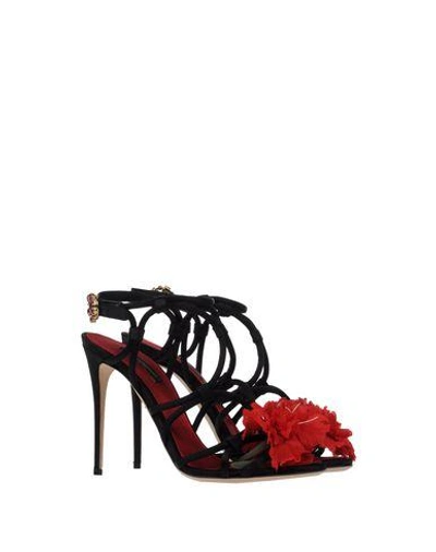 Shop Dolce & Gabbana Sandals In Black