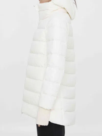 Herno Down Jacket A-shape Chamonix In White